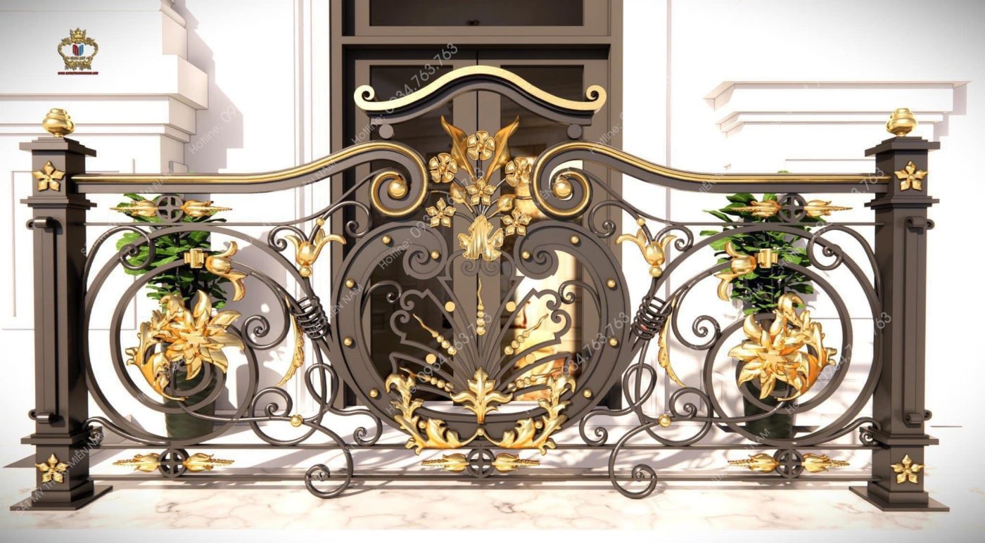 Lan Can Sắt Mỹ Thuật