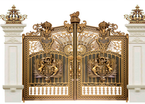 Cổng Nhôm Đúc - NĐ42