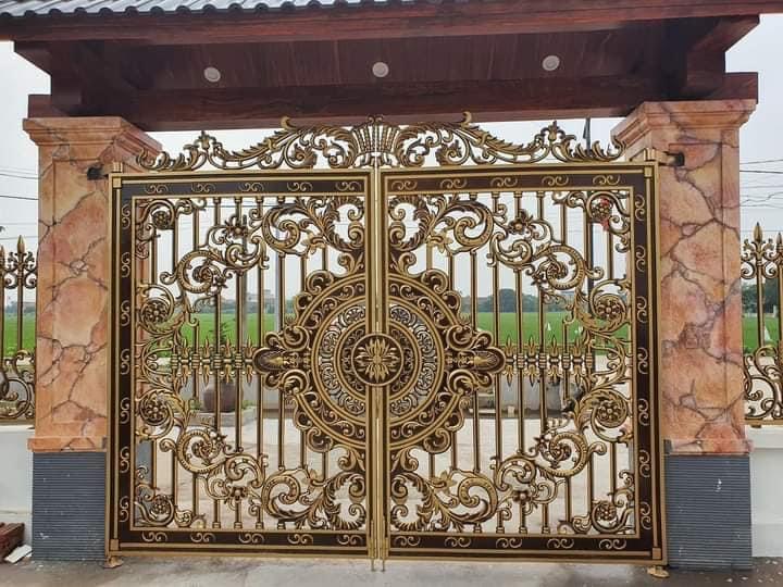 Cổng Nhôm Đúc - NĐ01
