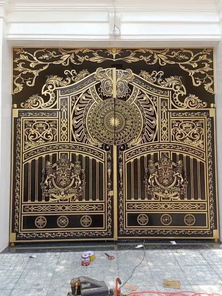 Cổng Nhôm Đúc - NĐ03