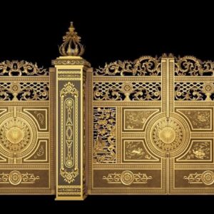 Cổng Nhôm Đúc - NĐ05