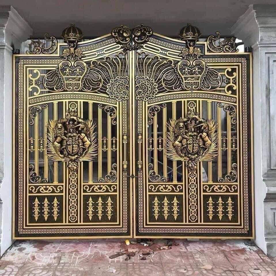 Cổng Nhôm Đúc - NĐ06