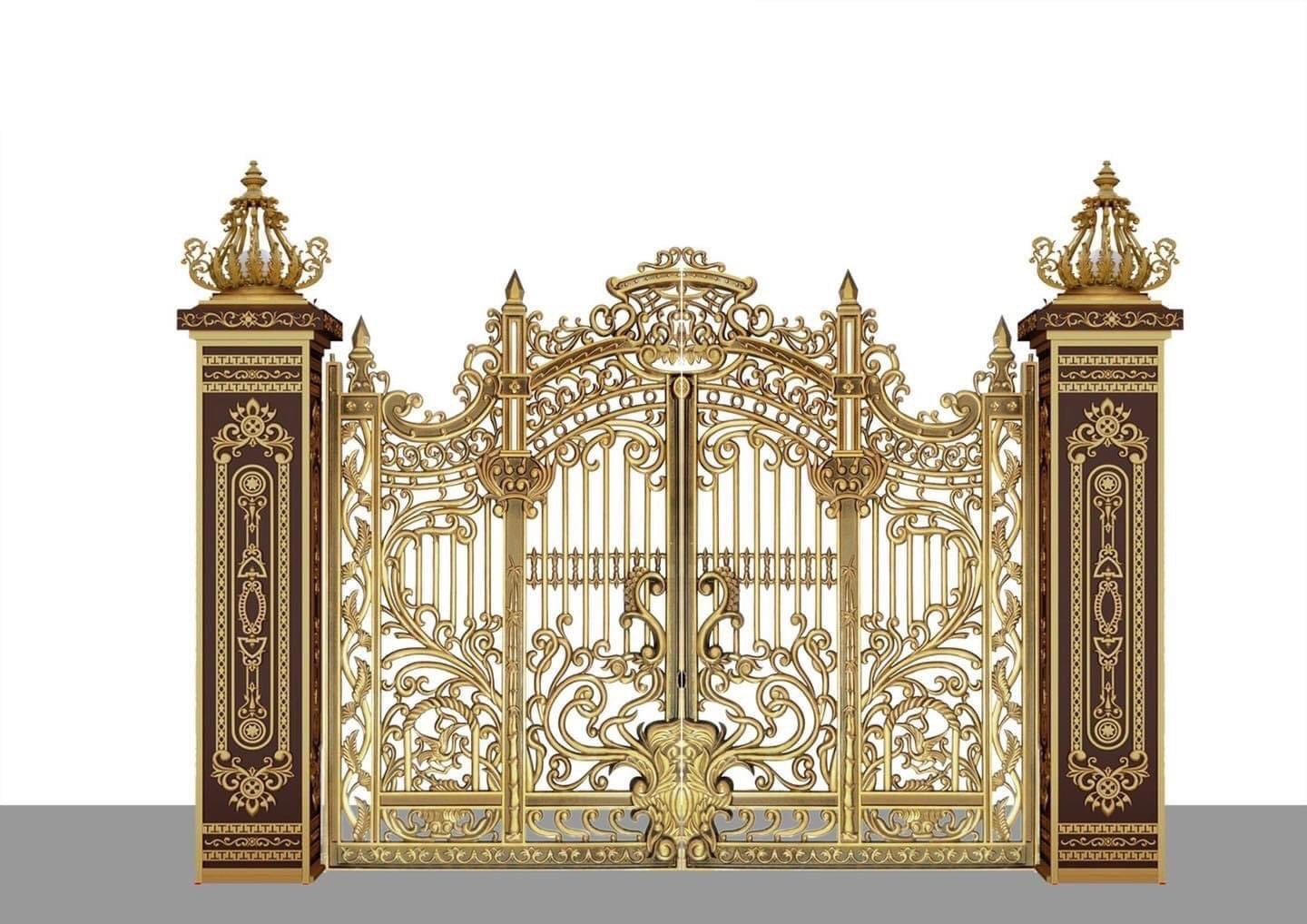 Cổng Nhôm Đúc - NĐ11