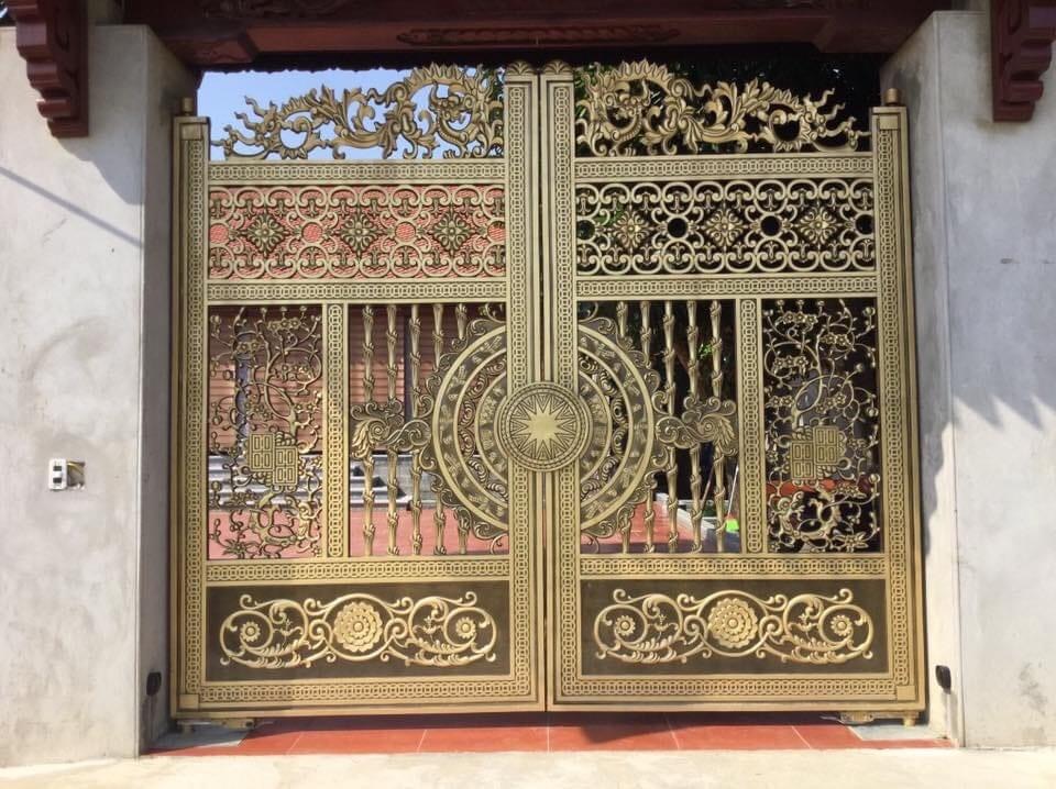 Cổng Nhôm Đúc - NĐ13