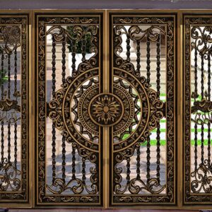 Cổng Nhôm Đúc - NĐ14