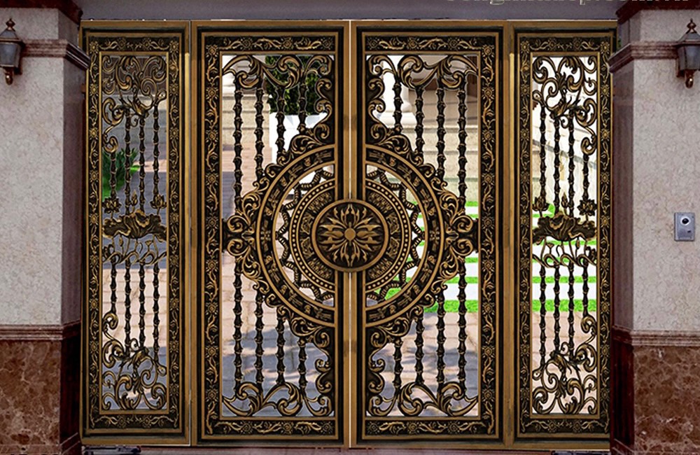 Cổng Nhôm Đúc - NĐ14