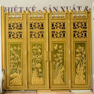 Cổng Nhôm Đúc - NĐ15