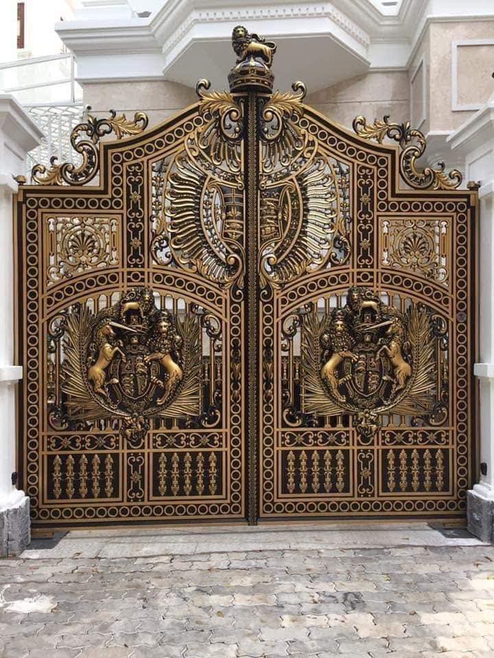 Cổng Nhôm Đúc - NĐ17