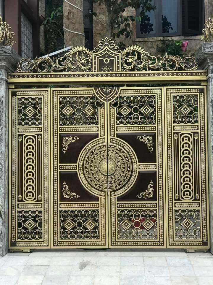 Cổng Nhôm Đúc - NĐ18