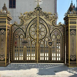 Cổng Nhôm Đúc - NĐ19