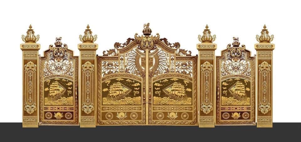 Cổng Nhôm Đúc - NĐ20