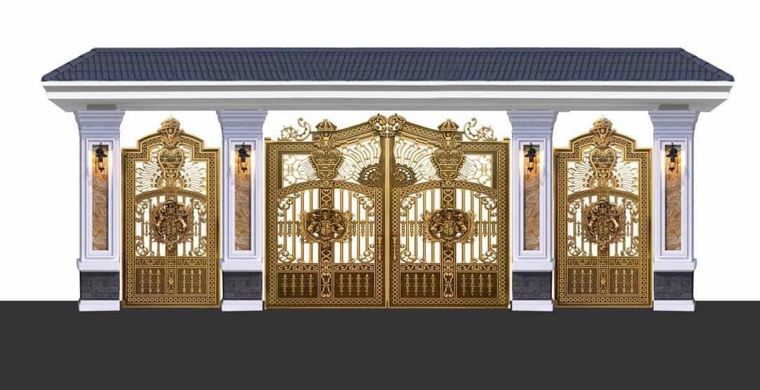 Cổng Nhôm Đúc - NĐ22