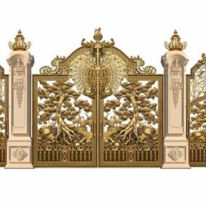 Cổng Nhôm Đúc - NĐ24