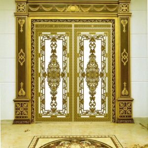 Cổng Nhôm Đúc - NĐ23