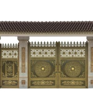 Cổng Nhôm Đúc - NĐ26