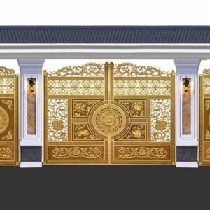 Cổng Nhôm Đúc - NĐ27