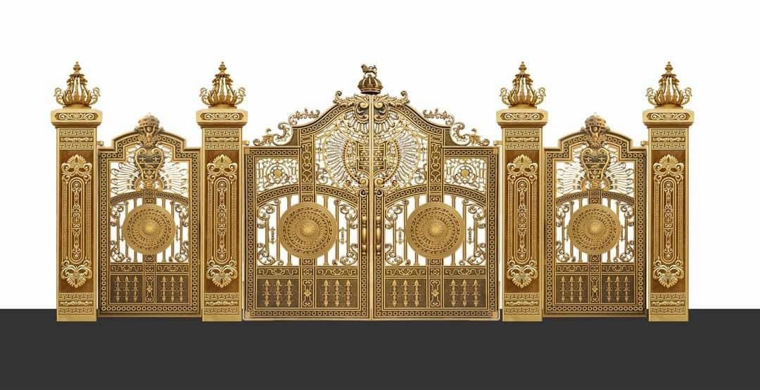 Cổng Nhôm Đúc - NĐ28