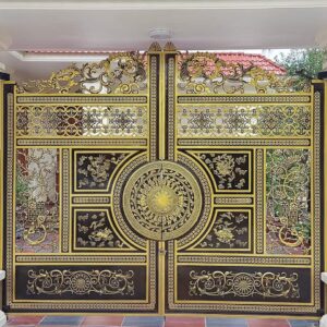 Cổng Nhôm Đúc - NĐ31