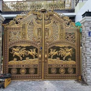 Cổng Nhôm Đúc - NĐ37