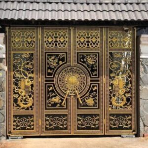 Cổng Nhôm Đúc - NĐ38