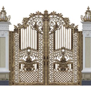 Cổng Nhôm Đúc - NĐ40