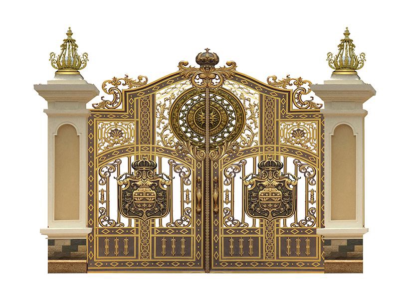 Cổng Nhôm Đúc - NĐ43