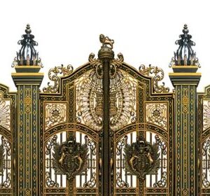 Cổng Nhôm Đúc - NĐ46