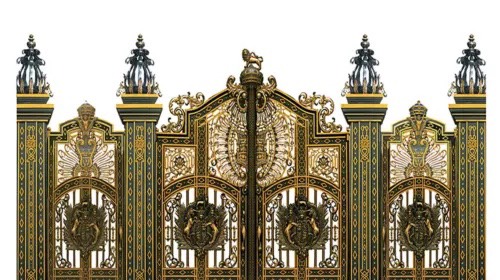 Cổng Nhôm Đúc - NĐ46