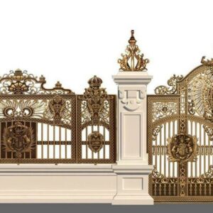 Cổng Nhôm Đúc - NĐ47