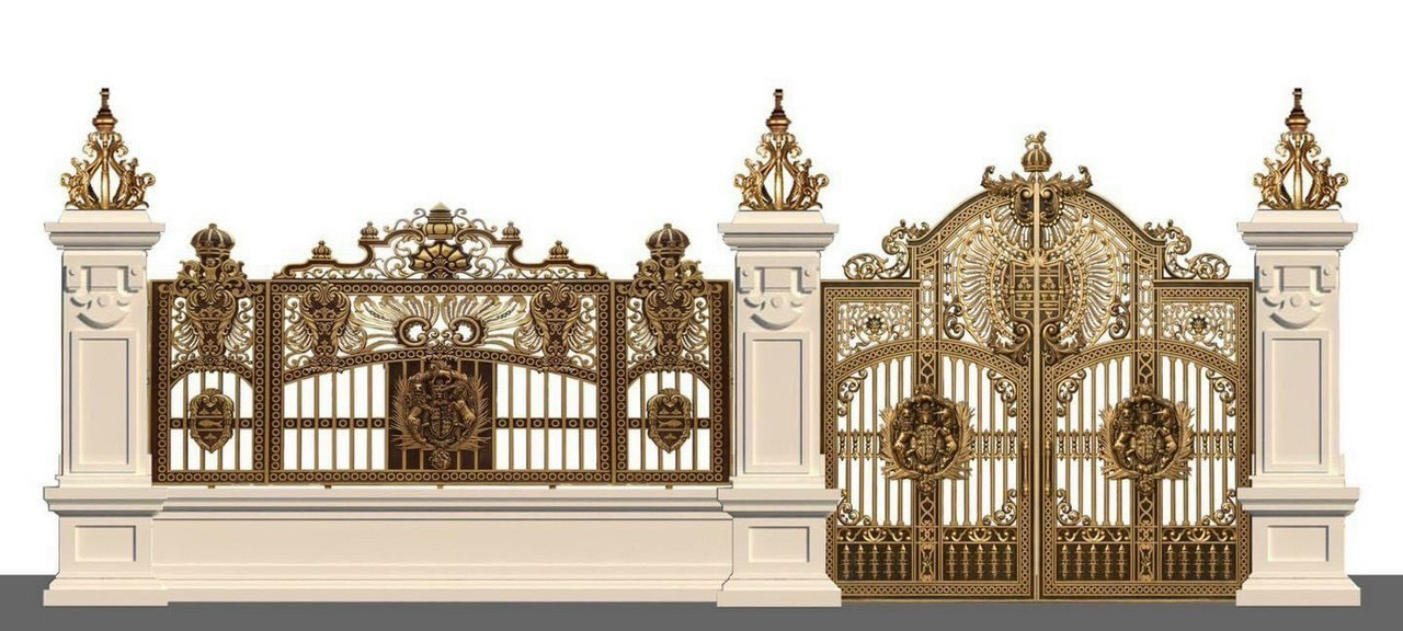 Cổng Nhôm Đúc - NĐ47