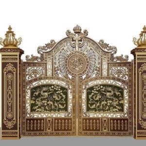 Cổng Nhôm Đúc - NĐ48