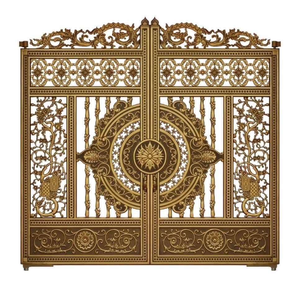 Cổng Nhôm Đúc - NĐ50