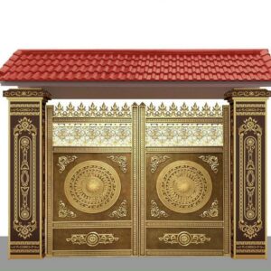 Cổng Nhôm Đúc - NĐ54